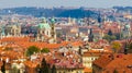 Prague panorama Royalty Free Stock Photo