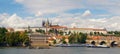 A panorama of the characteristic place of the Czech capital, the