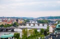 Prague panorama city skyline, Czech Republic