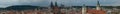 Prague panorama (Powder tower) Royalty Free Stock Photo