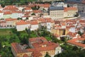 Prague - Panoramic with Hradcany and Lesser Town Royalty Free Stock Photo