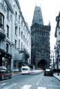 Prague - Prasna tower Royalty Free Stock Photo
