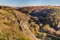 Prague From Prokop Valley-Hlubocepy,Czech Republic Royalty Free Stock Photo