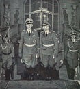 Reinhard Heydrich left with Karl Hermann Frank at Prague Castle in 1941