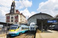 Prague railways station, Czech republic Royalty Free Stock Photo