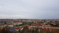 Prague from the roof Royalty Free Stock Photo