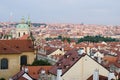 Prague roofs Royalty Free Stock Photo