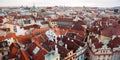 Prague roofs