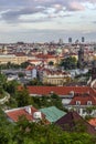 Prague roofs Royalty Free Stock Photo