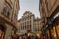 Prague`s Old Town at sunset in the summer Royalty Free Stock Photo