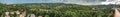 Prague`s panorama of Prokop Valley and Prague!s historical Simmering