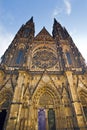 Prague Saint Vitus Cathedral Royalty Free Stock Photo