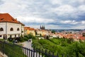 Prague seen from Strahov Monastery hill