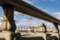 Prague skyline panorama. Czech Republic castle night cityscape. Europe traditional old city for tourism Royalty Free Stock Photo