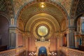 Prague Spanish synagogue interior showing ornate fittings and mosaics