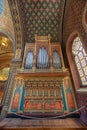 Prague Spanish synagogue interior showing ornate fittings and mosaics