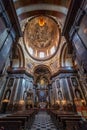 Prague st Francis of Assisi church at the charles bridge