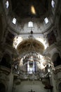 Prague. St. Nikolas church Royalty Free Stock Photo