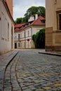 Prague street Royalty Free Stock Photo
