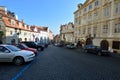 Prague Street View Royalty Free Stock Photo