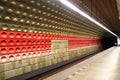 Prague subway station