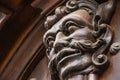 Prague - a troll's head door ornament