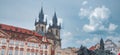 Prague under sunlight Royalty Free Stock Photo
