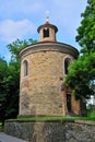 Prague, Vysehrad. Rotunda of St.. Martin Royalty Free Stock Photo