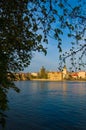 Prague waterfront Royalty Free Stock Photo