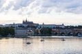 Praha city View Landscape Royalty Free Stock Photo