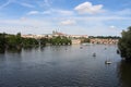 Praha city View Landscape Royalty Free Stock Photo