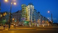 Praha, Czech Republic, August 11.2020: dancing house in Prague