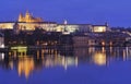 Praha by night Royalty Free Stock Photo