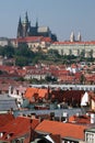 Praha - Prague, castle in the capital city of the Czech Republic Royalty Free Stock Photo