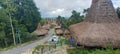 Prai ijing Traditional house at sumba island, Indonesia Royalty Free Stock Photo