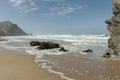 Praia da adraga beach in Portugal, Europe