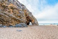 Praia da Adraga in the Natural Park of Sintra-Cascais in Portugal