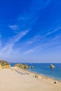 Praia da Dona Ana beach in Lagos, Algarve region, Portugal Royalty Free Stock Photo