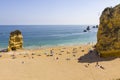 Praia da Dona Ana beach in Lagos, Algarve region, Portugal Royalty Free Stock Photo