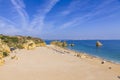 Praia da Dona Ana beach in Lagos, Algarve region, Portugal Royalty Free Stock Photo