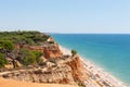 Praia da Falesia beach in Algarve