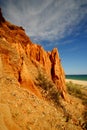 Praia da Falesia - Falesia beach in Algarve, Portugal Royalty Free Stock Photo