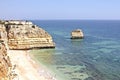 Praia da Marinha in the Algarve