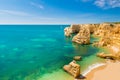 Praia da Marinha - Beautiful Beach Marinha in Algarve, Portugal