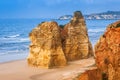 Praia da Rocha, Algarve, Portugal Royalty Free Stock Photo