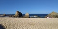 Praia da Samoqueira beach, Sines, Porto Covo, Portugal Royalty Free Stock Photo