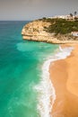 Praia de Benagil beach on atlantic coast, Algarve, Portugal Royalty Free Stock Photo