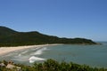 Praia de Naufragados coast view, in FlorianÃÂ³polis, Brazil