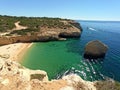 Praia do Carvalho in South of Portugal