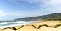 Praia do Guincho in Atlantic Ocean, Portugal.